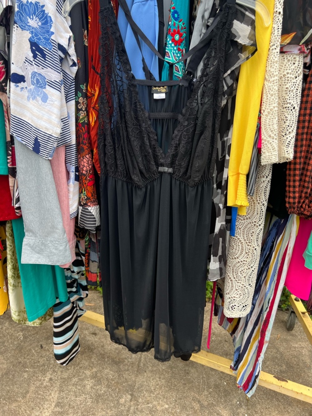 Black gown
